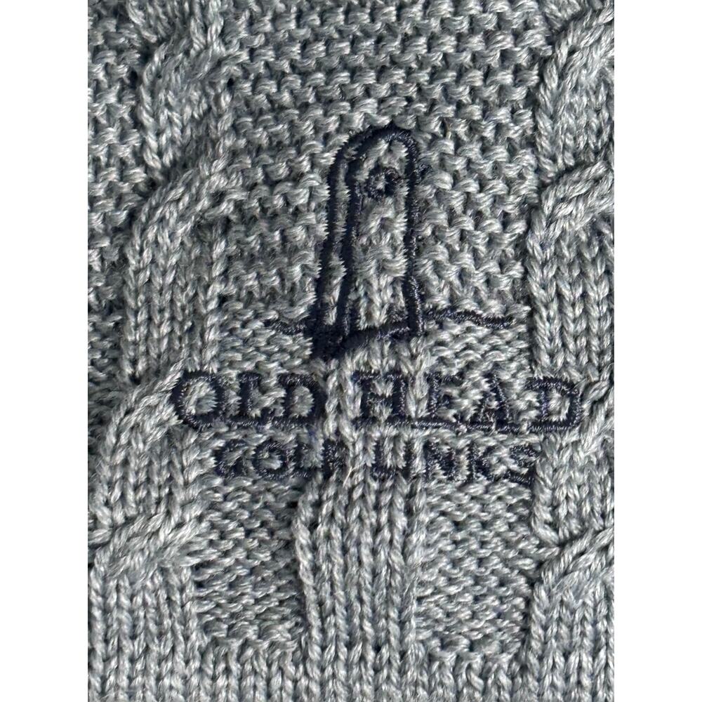 Kama Beanie Bobble Gray NWT - Old Head Golf Links Ireland Logo Fine Merino Wool - Picture 2 of 5